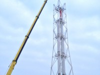 Изображение из альбома Производство дымовой трубы высотой 78 метров