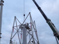 Изображение из альбома Производство дымовой трубы высотой 78 метров