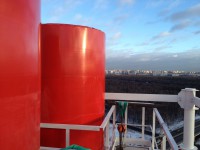Изображение из альбома Производство дымовой трубы высотой 78 метров