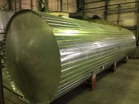 Изображение из альбома Производство резервуара горизонтального стального наземного РГСН-40 для битумной эмульсии