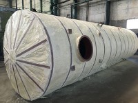Изображение из альбома Производство резервуара горизонтального стального наземного РГСН-40 для битумной эмульсии