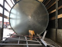 Изображение из альбома Производство резервуара горизонтального стального наземного РГСН-40 для битумной эмульсии