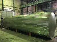 Изображение из альбома Производство резервуара горизонтального стального наземного РГСН-40 для битумной эмульсии