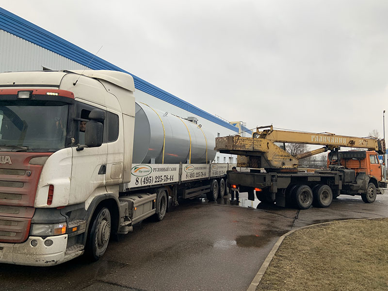 Изображение из альбома Изготовление и доставка резервуара РГСН-30-4-2400